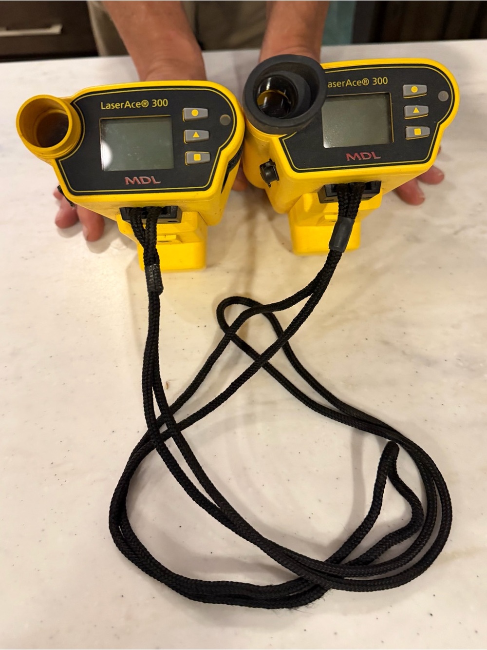 LaserAce 300 Handheld Laser Detector - Yellow